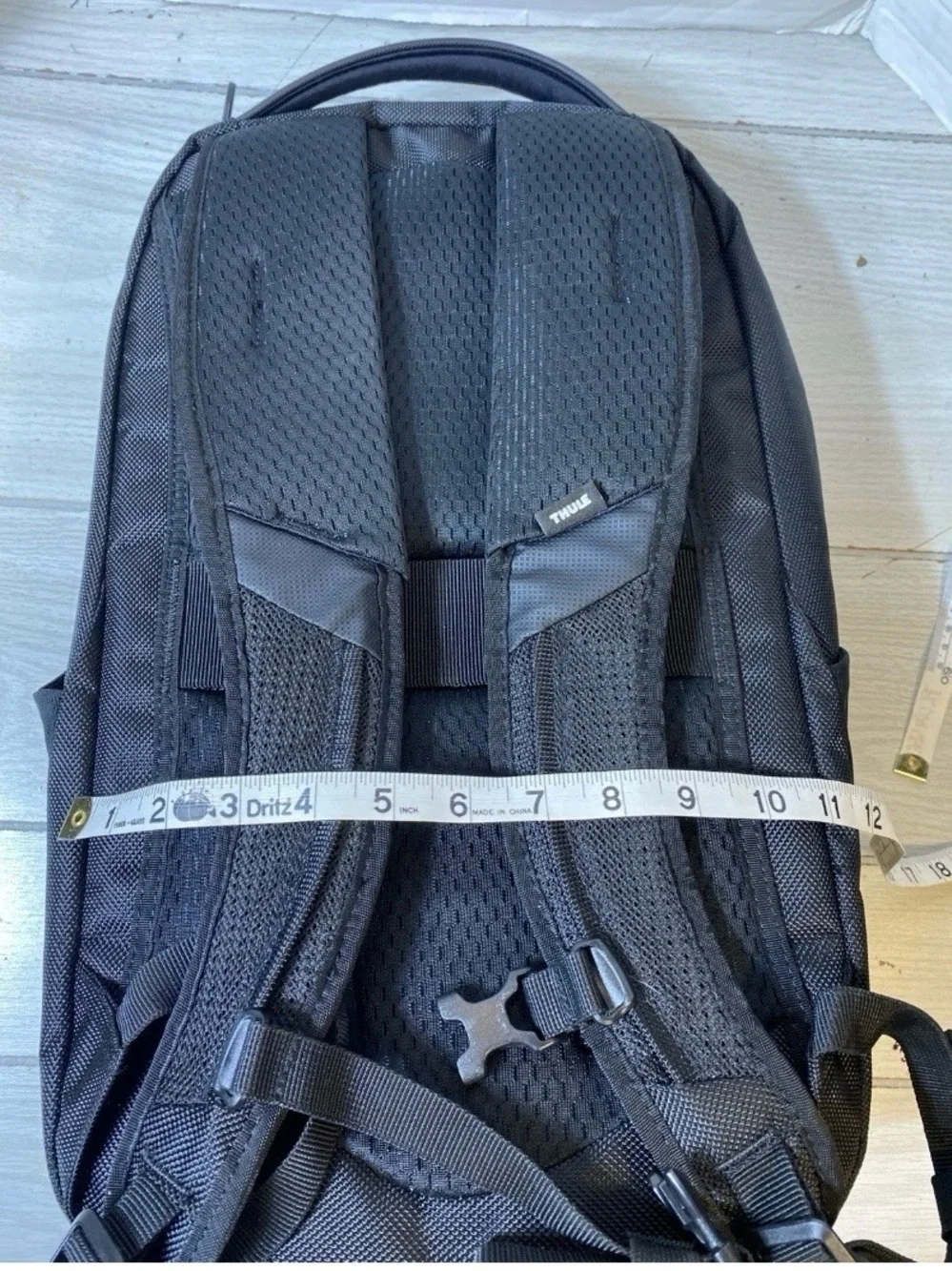 Thule Black Laptop Backpack Daypack Travel School Work Bag w/ SafeZone Storage⁠
